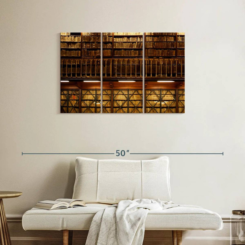 Lilie Library, 24" H x 38" W