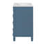 Meuble-lavabo 24 po avec lavabo en céramique et tablette réglable