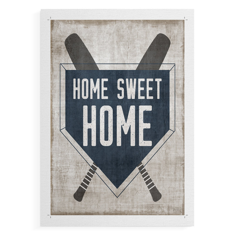 Base Home Sweet Home - Impression sur toile seulement - NON CADRE, H 60 po x l 40 po