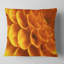 Motif floral abstrait jaune - coussin à imprimé floral-30721230-30721226