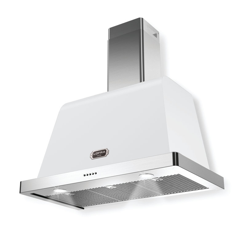 Hotte murale à conduit 36 pouces avec 470 pi³ / min Lofra Dolcevita Series, Blanc