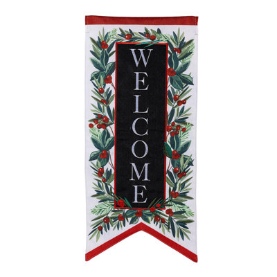 Welcome Foliage Pennant Everlast Impressions