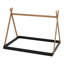 Lit sur pied avec structure triangulaire
