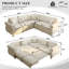 Canapés modulaires à compression, canapé-lit extensible en chenille, maison moderne-16015507