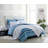 Alex Aqua/Blue Reversible 2 Piece Duvet Cover Set-635298047