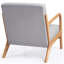 Chaise avec accoudoirs de lecture rembourrée Comfy-556028728