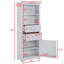 Armoires de plancher de salon autoportantes-1277430838