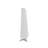 TriAire 52 inch Indoor/Outdoor Ceiling Fan Blade Set of 3 - Matte White-43413543-43413548