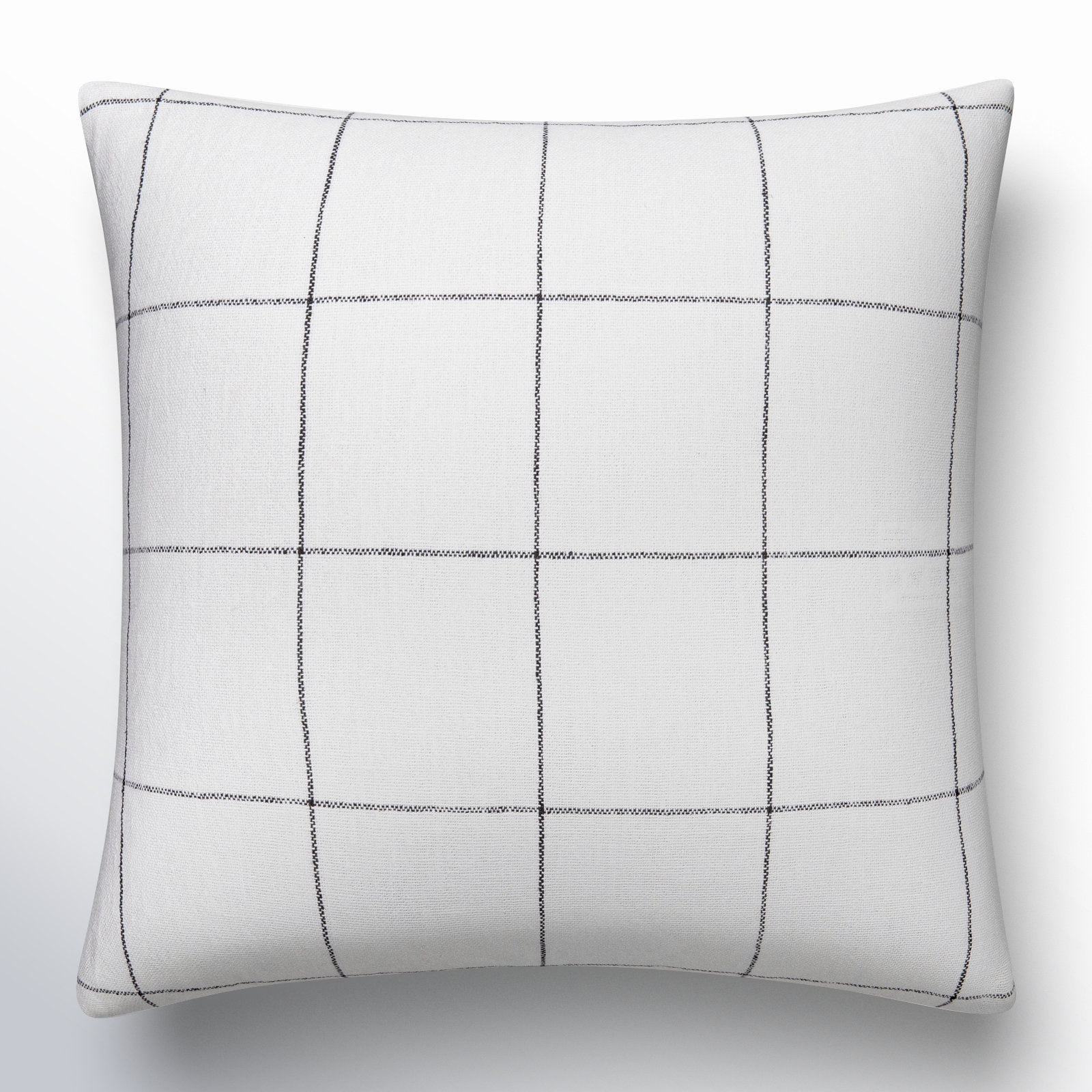 Alcona Linen Pillow Cover, Down, 18" x 18"