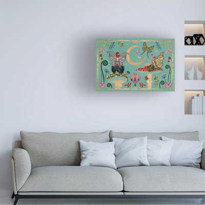 Art sur toile «Bachelor Dina June Garden of Wonder I»