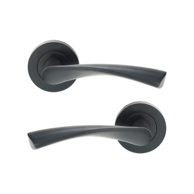 Mercury Lever Door Handle Gun Metal Grey