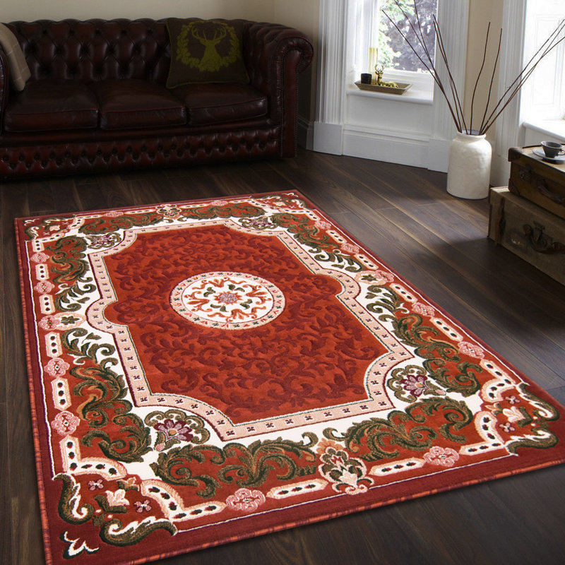 Beckwourth Floral Indoor Rug, 5'2" x 7'2"