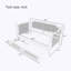 Lit de jour simple en rotin avec 2 tiroirs-1583494451