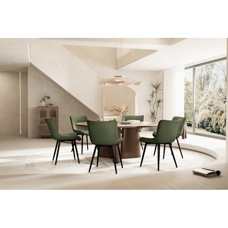 Chaise d'appoint Chenery, Vert haricot