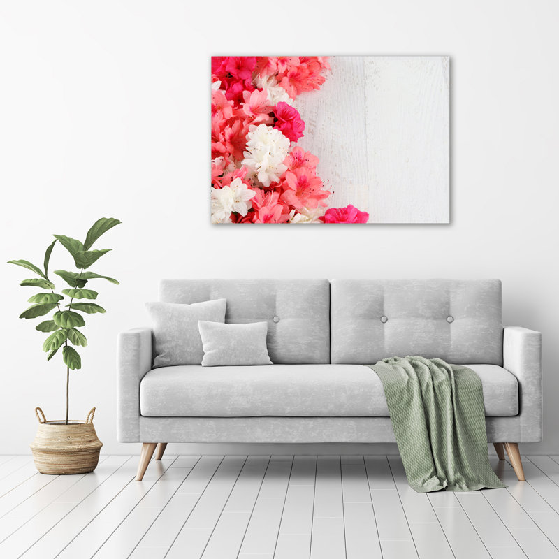 Flowers - No Frame Print on Glass