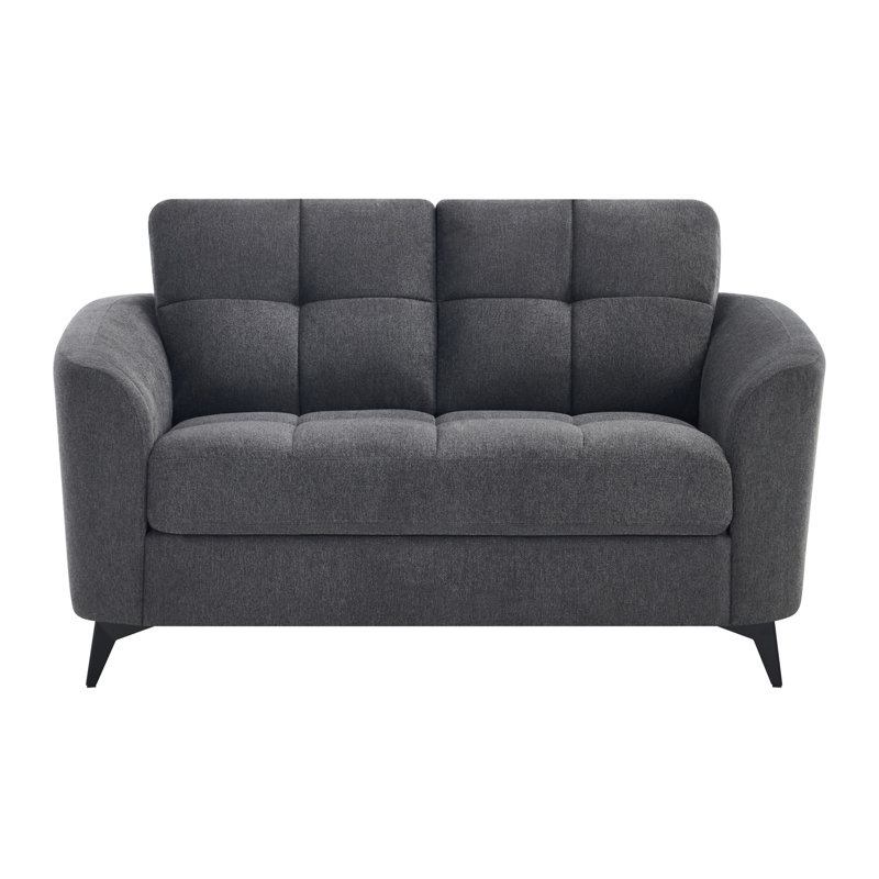 Rozalin Linen Sofa, 2, Grey