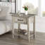 48cm W Solid Wood Bedside Table-1014749489