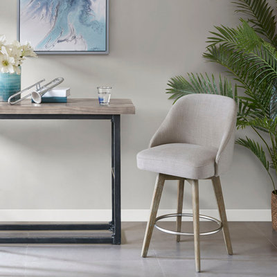 Tabouret de comptoir avec siège pivotant