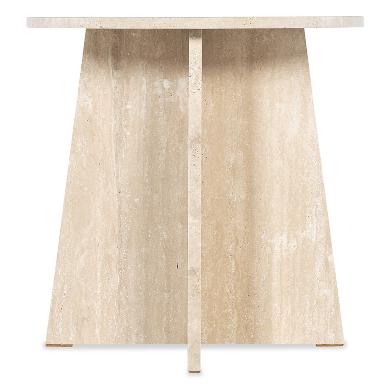 Melange Stone End Table, 24" H x 24" W x 24" D
