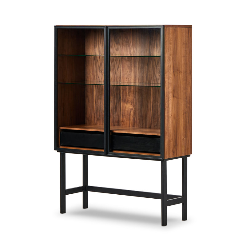 Armoire Hayward - noyer naturel, Noyer naturel