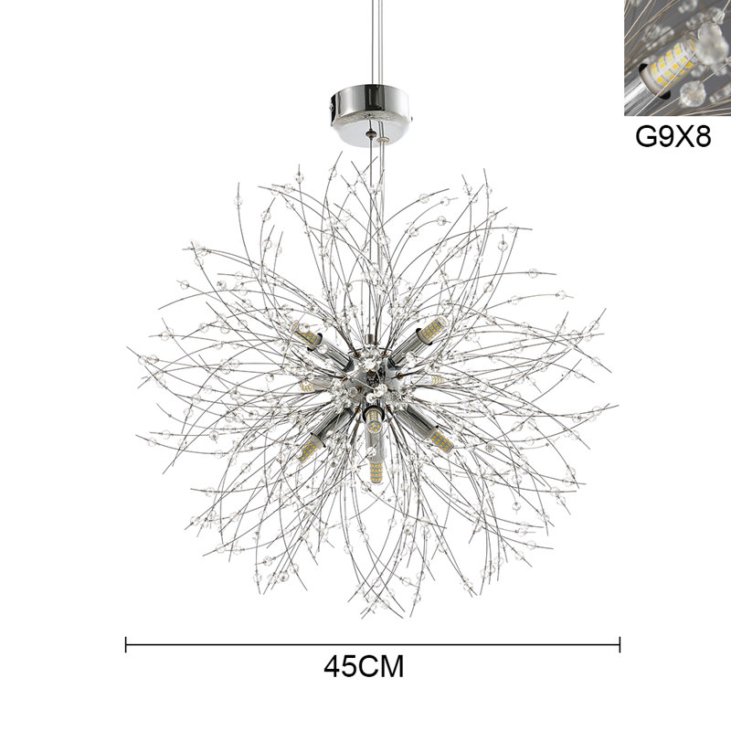 8 - Light Chrome Pendant