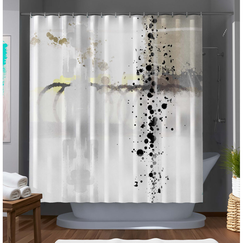 Abstract Shower Curtain