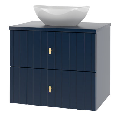 Annemien 61mm Single Bathroom Vanity with Vessel Ceramic Basin