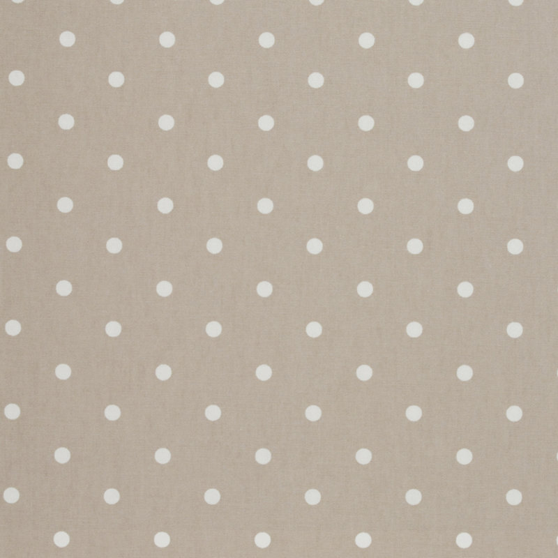 Dotty Fabric, Taupe