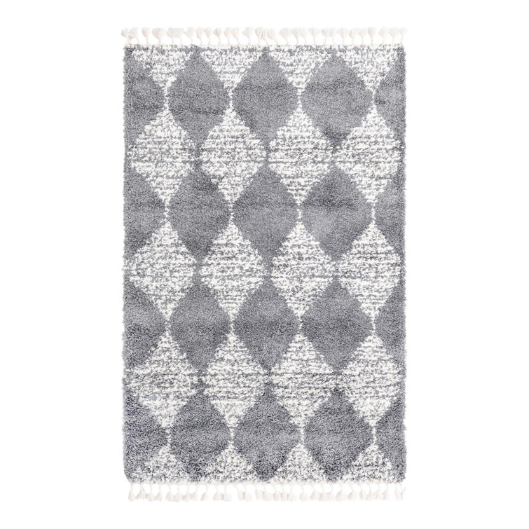 Serenity Shag Geometric Indoor Rug