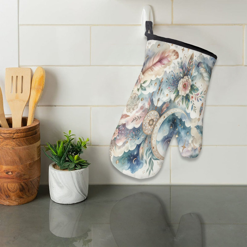 Enchanted Web Oven Mitt Cotton Twill