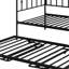 Le lit de jour avec lit gigogne présente des lignes fluides et élégantes ainsi qu'un espace de couchage escamotable polyvalent.-1130358387