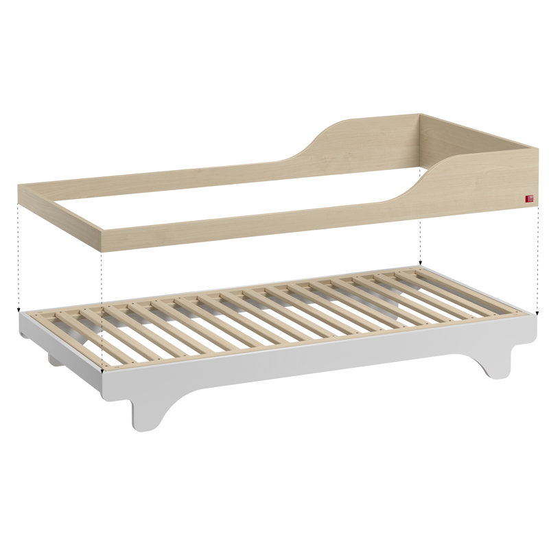 Ankeny Changing Table Topper, Birch/White