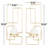13.10'' H Stainless Steel Wall Wall Sconce