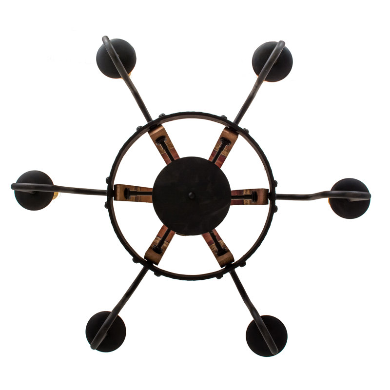 Barrel Stave 6 - Light Chandelier