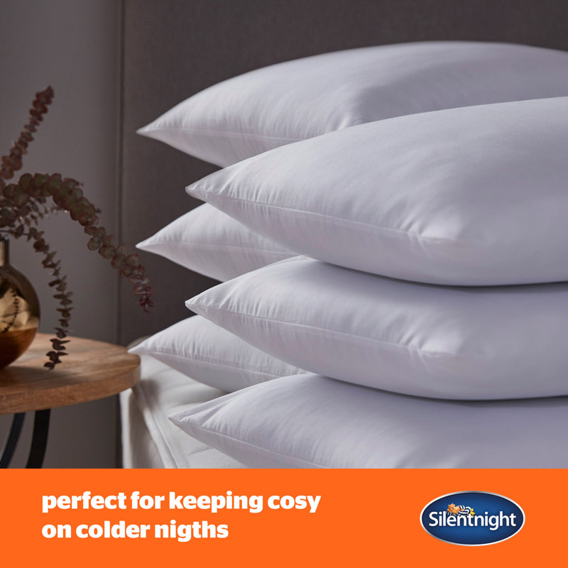 Silentnight Warm And Cosy Pillows - 6 Pillows