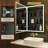 Led Bathroom Mirror Cabinet With Socket & Usbs, Dimmable, 3 Color Light Makeup Mirror