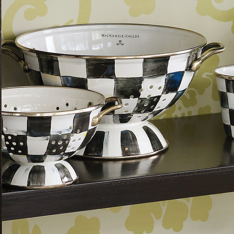 Royal Check® Large Colander, Courtly Check®