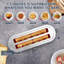 Grille-pain 4 tranches, 7 réglages de brunissement, fonctions de dégivrage / réchauffage, plateau ramasse-miettes amovible, boîtier complet en acier inoxydable de 1350 W, acier inoxydable anti-traces de doigts