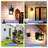 Matte Black Outdoor Wall Light with GFCI Outlet and Motion Sensor Dusk To Dawn Porch Light-1953138917