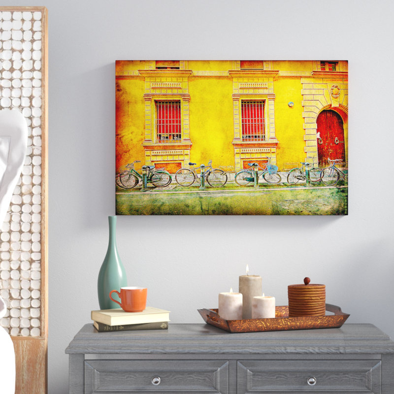 «Bicicletta IV», impression sur toile, H 20 po x l 30 po