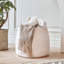 Panier à linge pour chambre de bébé | Panier pour enfants pour couvertures, oreillers, jouets | Panier à jouets pour bébé-2056314061