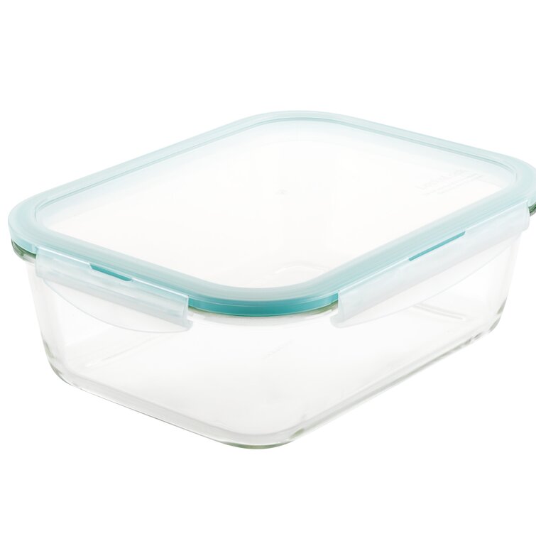 Pyrex Meal Box 4pc 3.4 Cup Rectangular Glass Food Storage Value