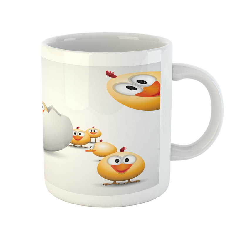 Grande tasse à café pâques