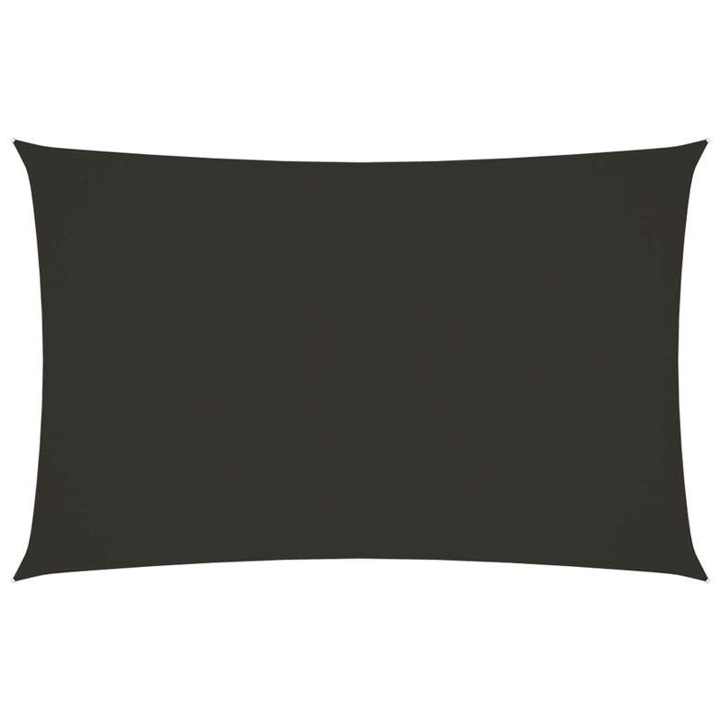 Pevely Rectangular Shade Sail, Black, 2m W x 5m L