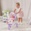 Olivia Little World Polka Dot Princess Baby Doll Twin Jogging Stroller, Pink-1138980224