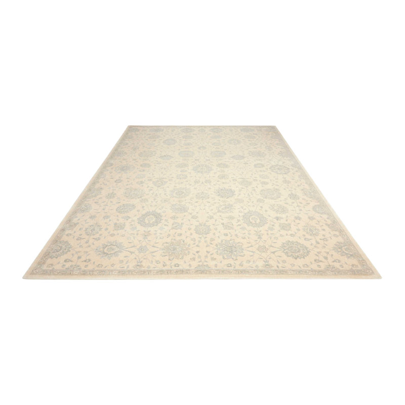Bourgault Viscose Oriental Indoor Rug, Rectangle 3'5" x 5'5"