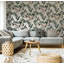 Superfresco Easy Adilah White Tropical Floral Wallpaper-2069565008
