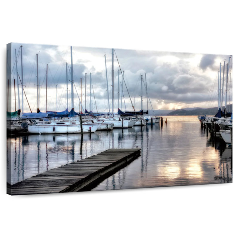 Mehar Walk On The Dock, H 32 po x l 48 po