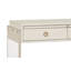 Table de chevet 2 tiroirs Belize en blanc