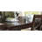 Walnut Finish Dining Table W/1 Leaf